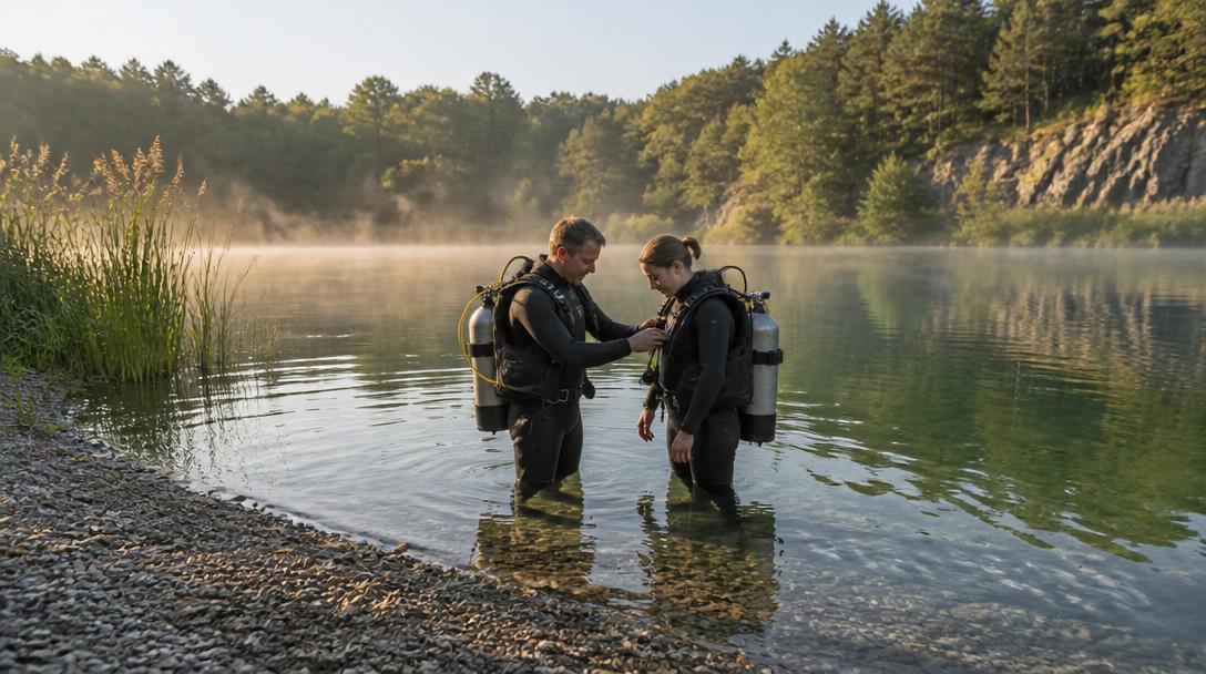 Tauchen lernen an der Goitzsche: Dein Weg zum SSI Open Water Diver