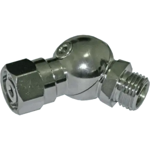 0-360 Angle Adapter chrome 9/16 inch fitting