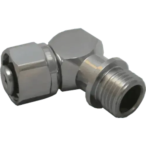 110 Angle Adapter chrome 9/16 inch