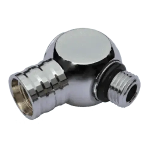3/8 connector for 1st stage LP port, rotatable design