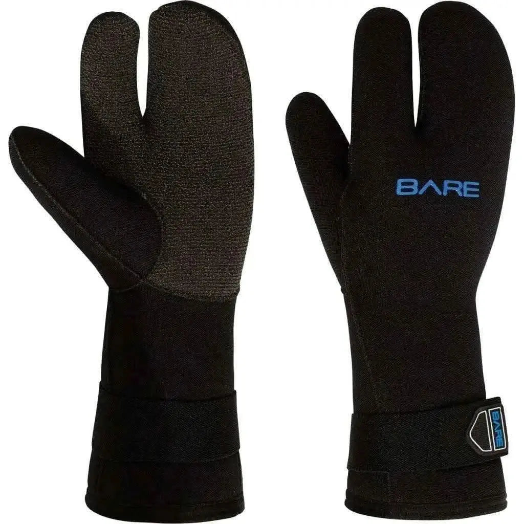 7mm K-Palm Mitt Black - 2XS