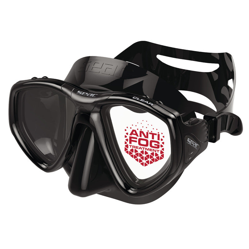 SEAC MASKE CLEAR AT Anti Fog Zweiglasmaske SEAC