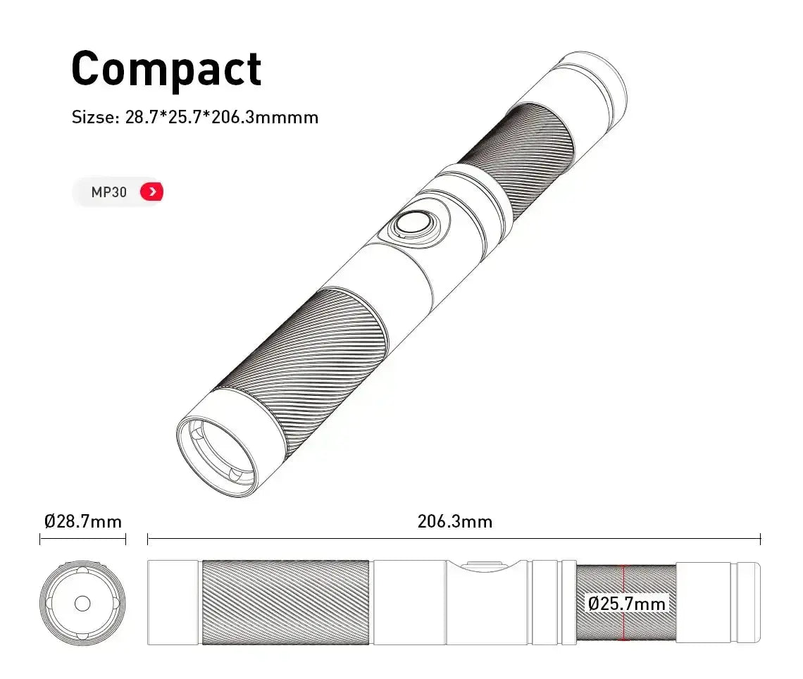 Snoot Light DIVEPRO MP30 von Divepro - Jetzt kaufen