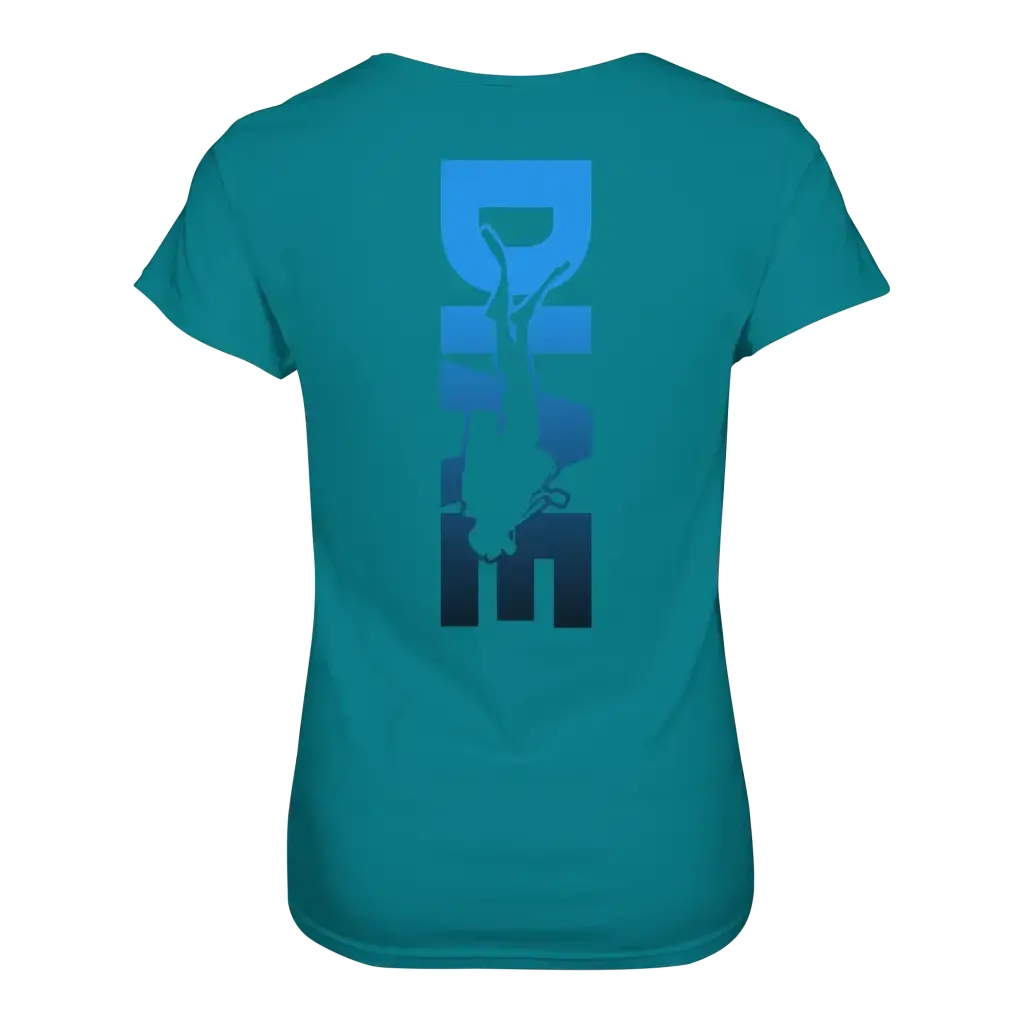 Dive Down Logo auf der Rückseite - Ladies Premium Shirt