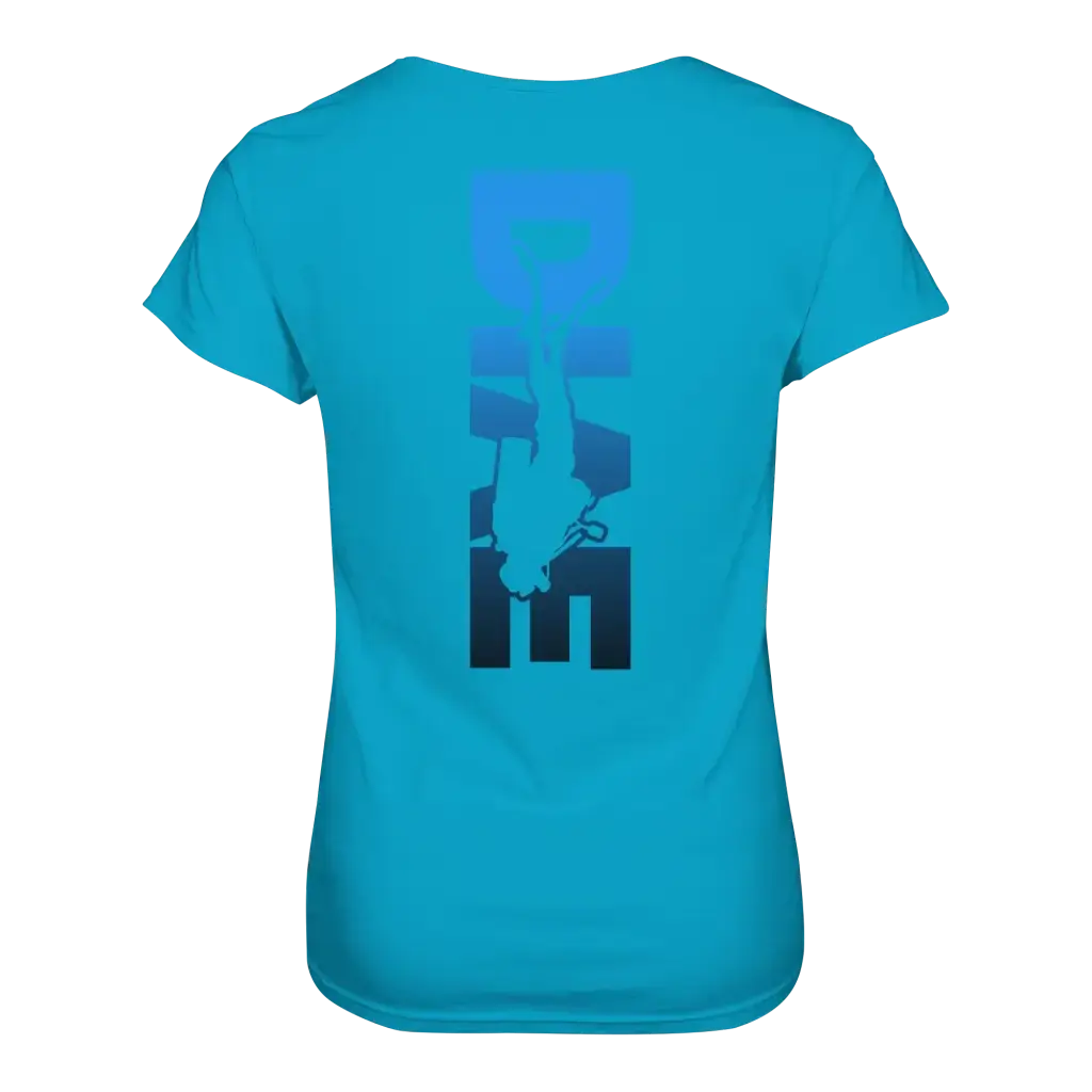 Dive Down Logo auf der Rückseite - Ladies Premium Shirt