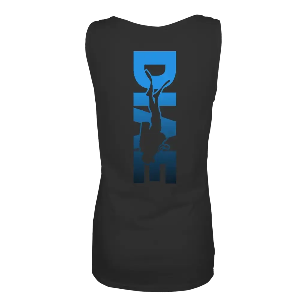 Dive Down Logo auf der Rückseite - Ladies Tank-Top