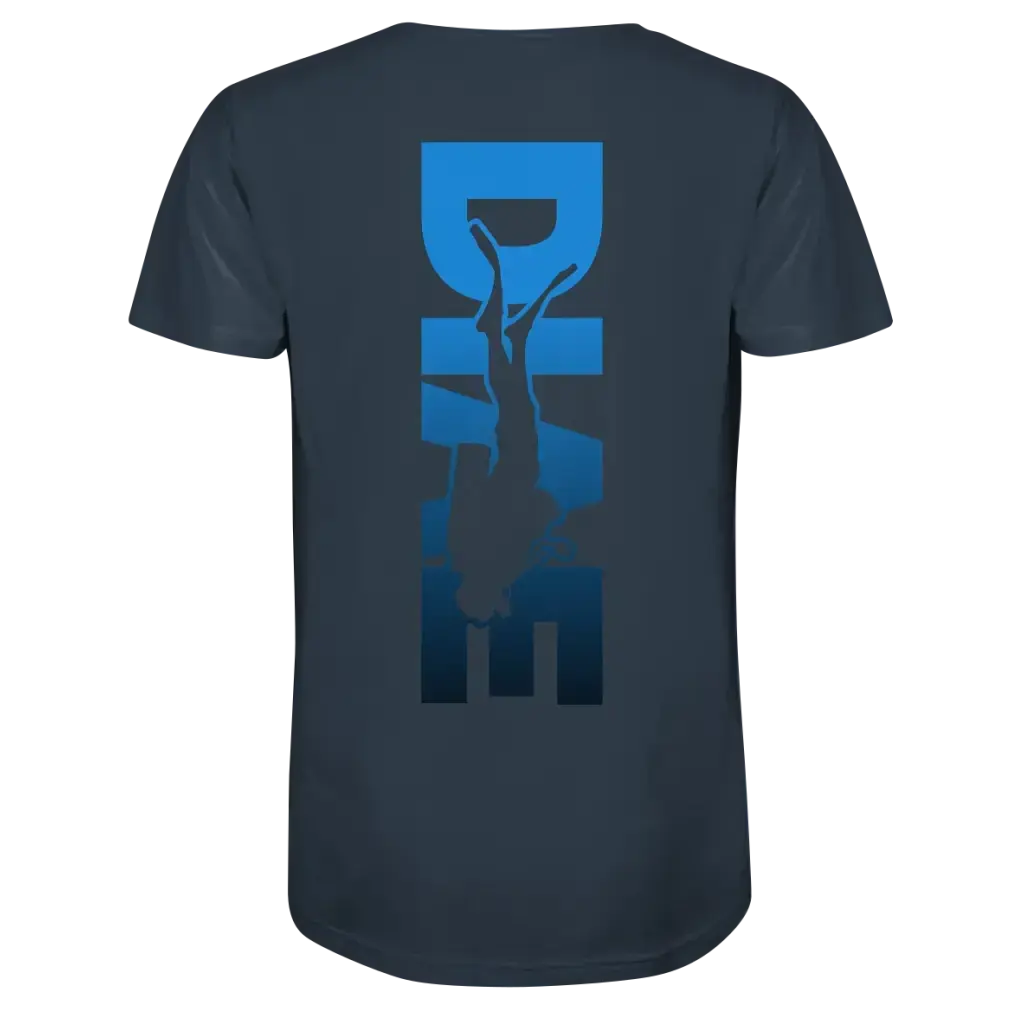 Dive Down Logo auf der Rückseite - Organic Shirt - India