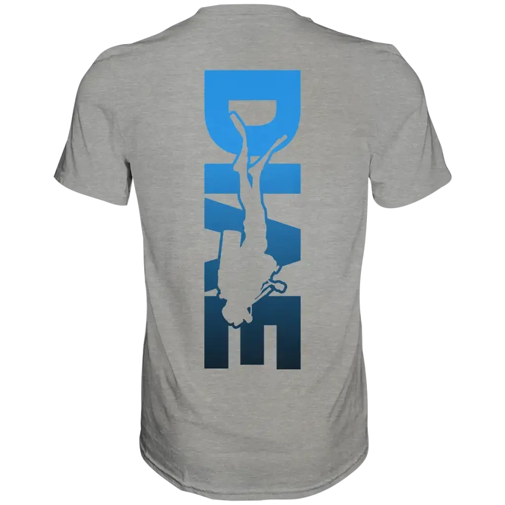 Dive Down Logo auf der Rückseite - Premium Shirt - Sports