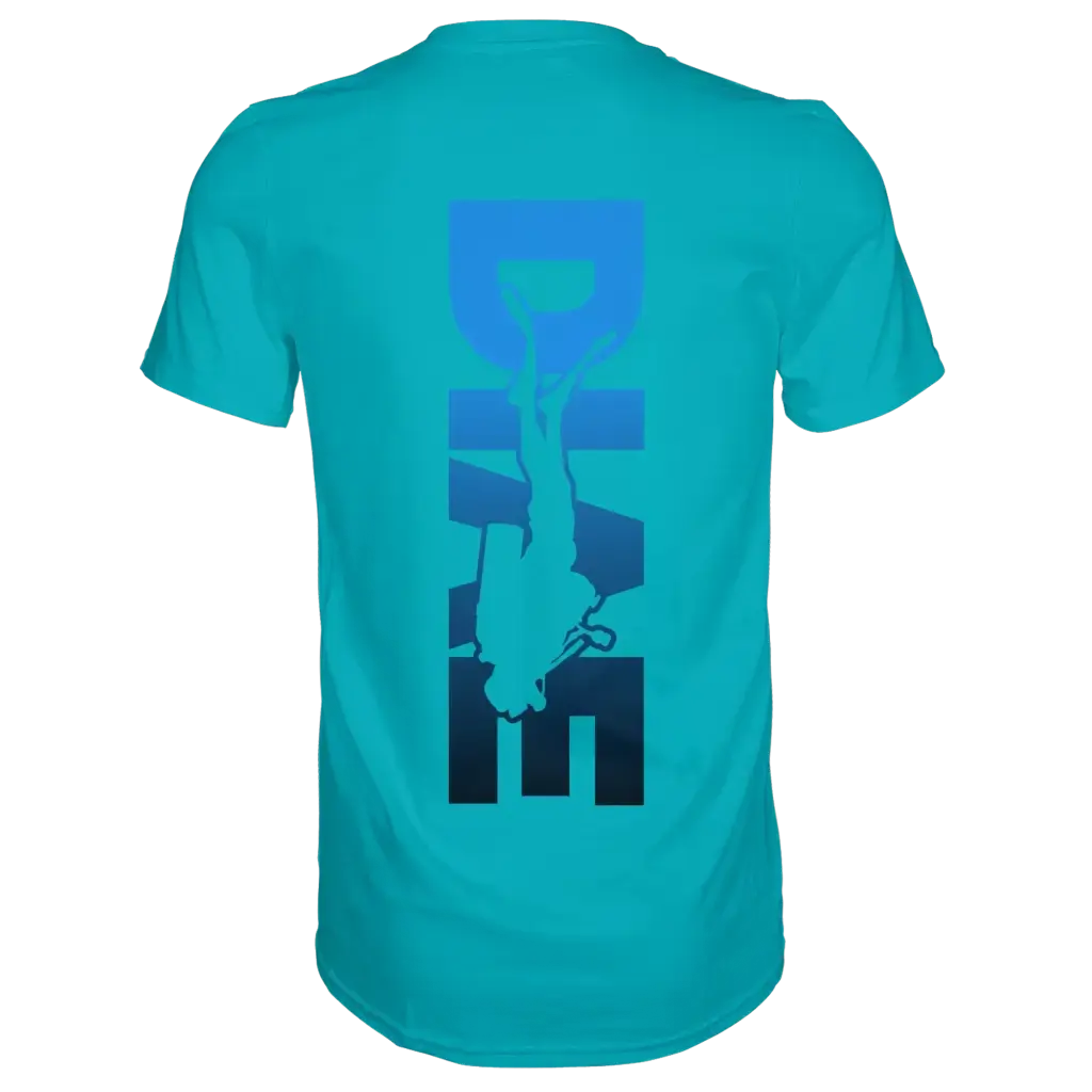 Dive Down Logo auf der Rückseite - Premium Shirt