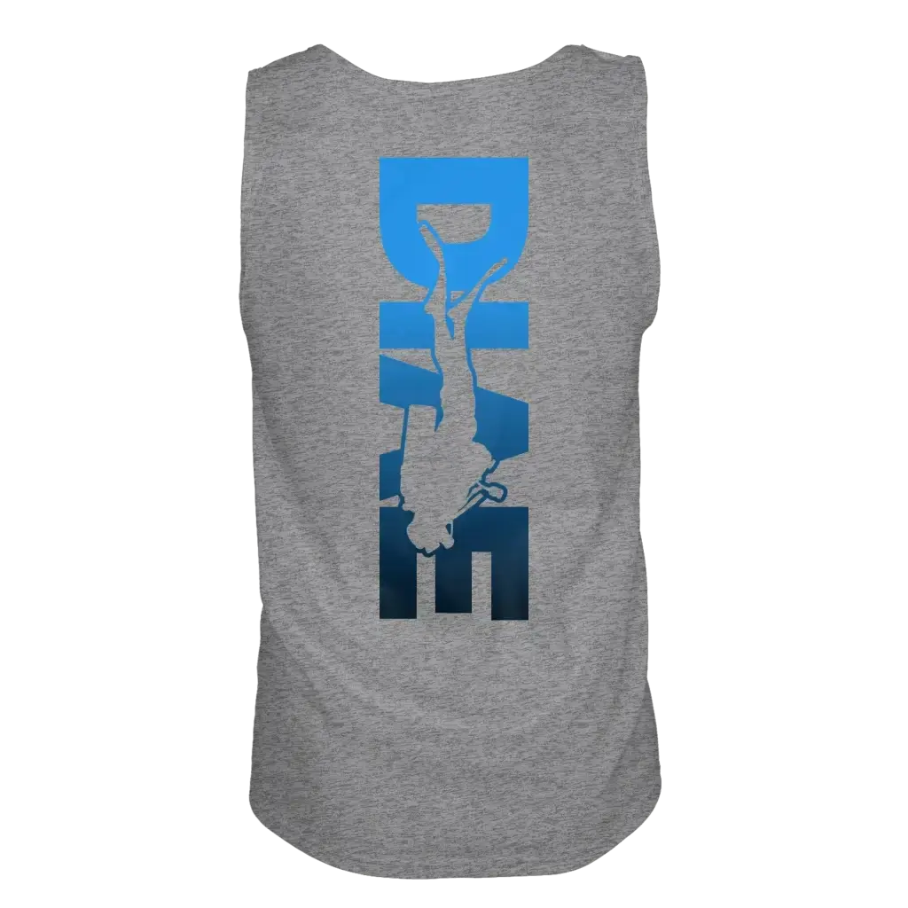 Dive Down Logo auf der Rückseite - Relaxed Tank Top