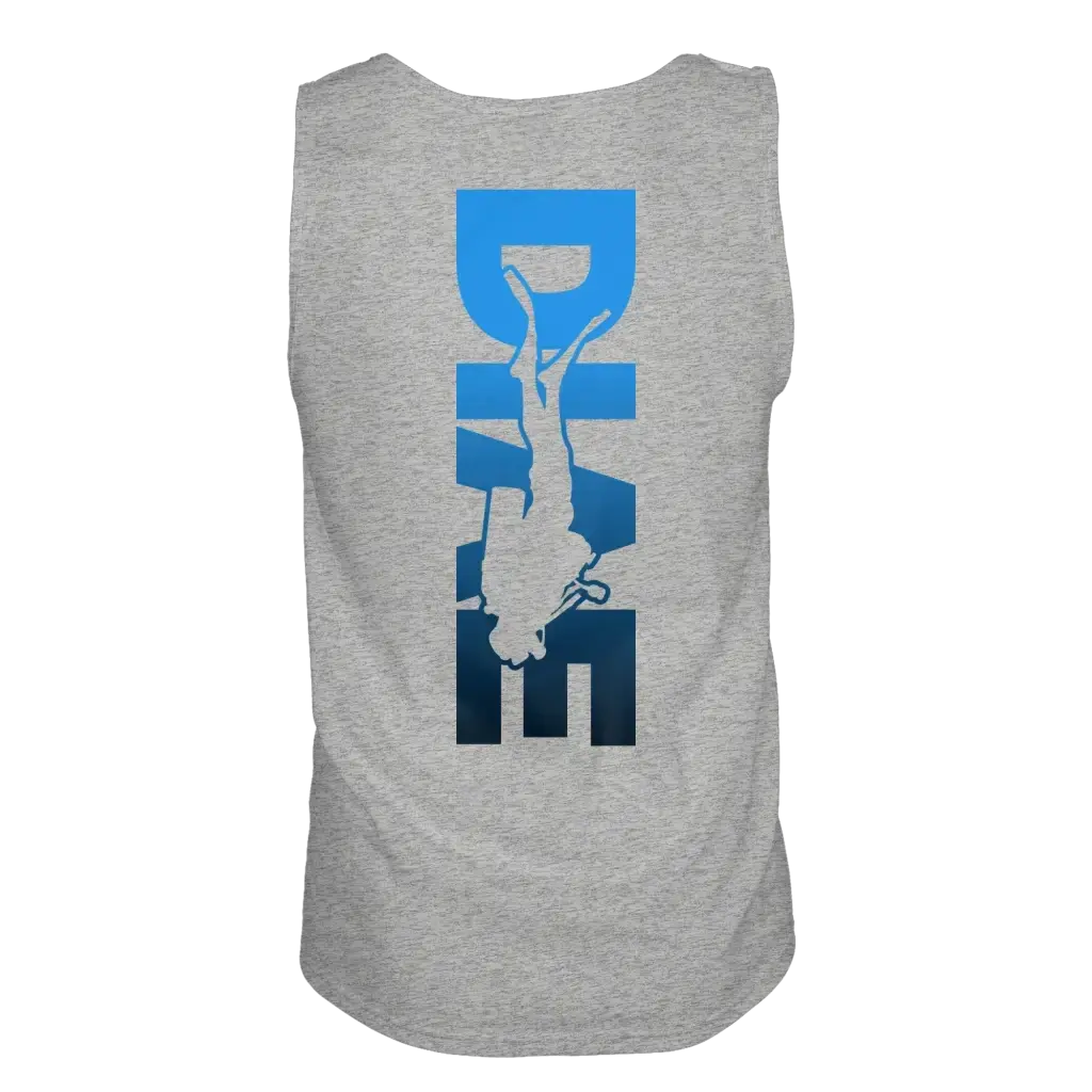 Dive Down Logo auf der Rückseite - Tank-Top - Tank-Tops