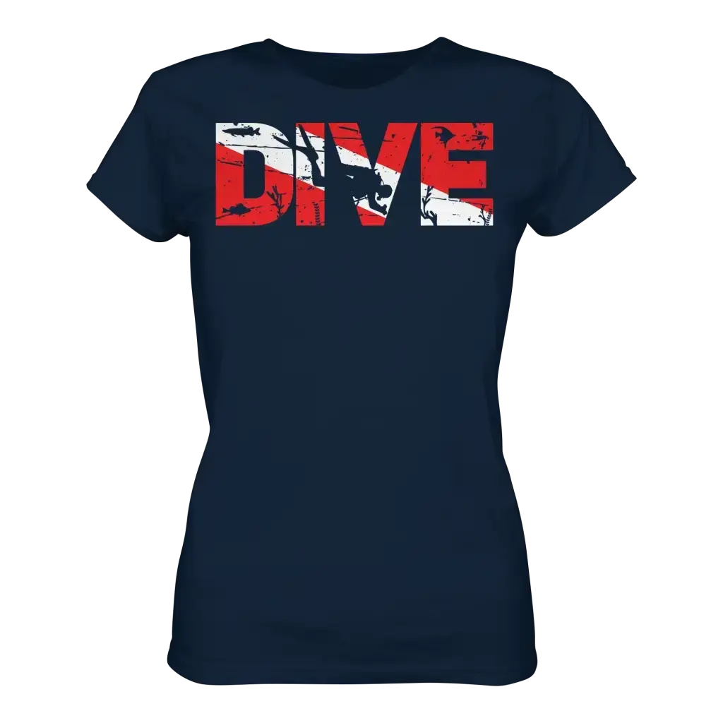 Dive Flag - Ladies Premium Shirt - Lady-Shirts