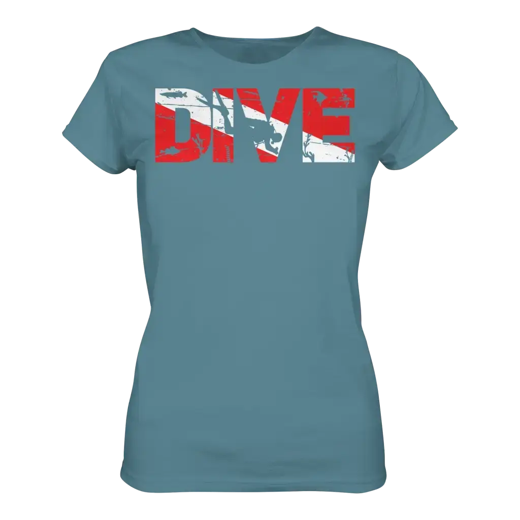 Dive Flag - Ladies Premium Shirt - Lady-Shirts