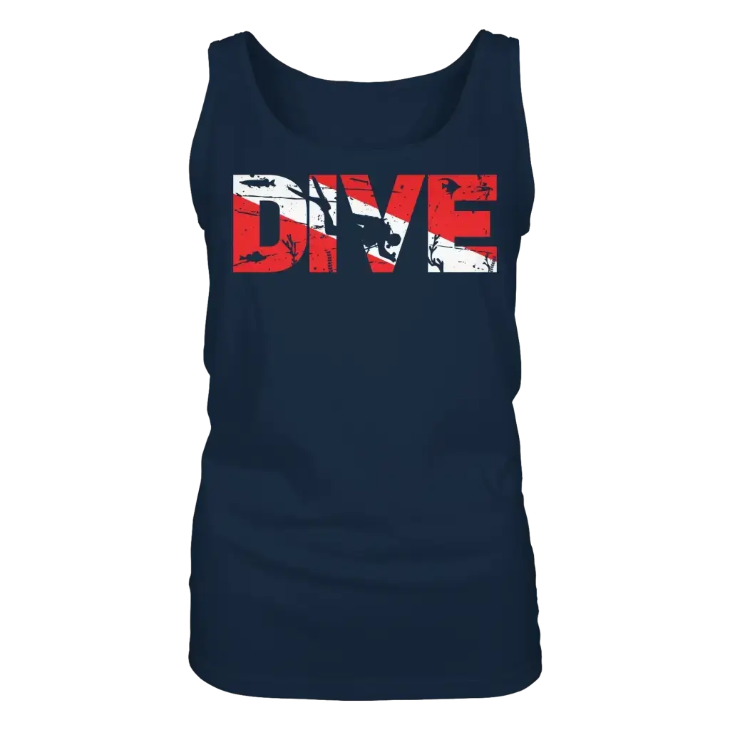 Dive Flag - Ladies Tank-Top - Tank-Tops