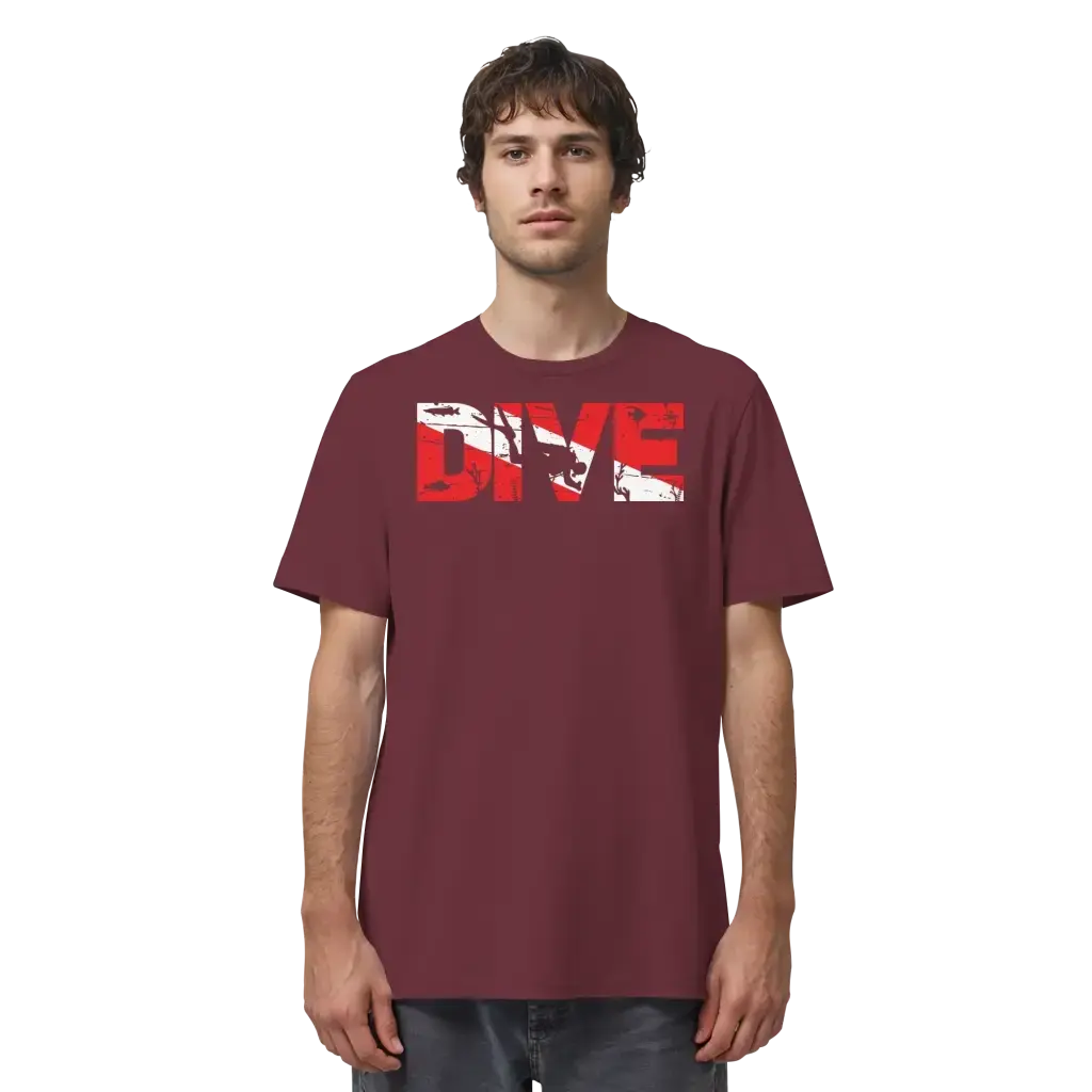 Dive Flag - Organic Shirt - Unisex-Shirts