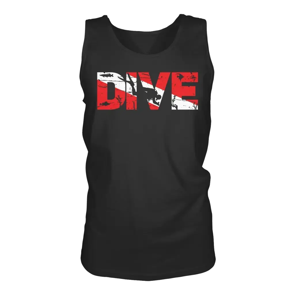 Dive Flag - Relaxed Tank Top - Tank-Tops