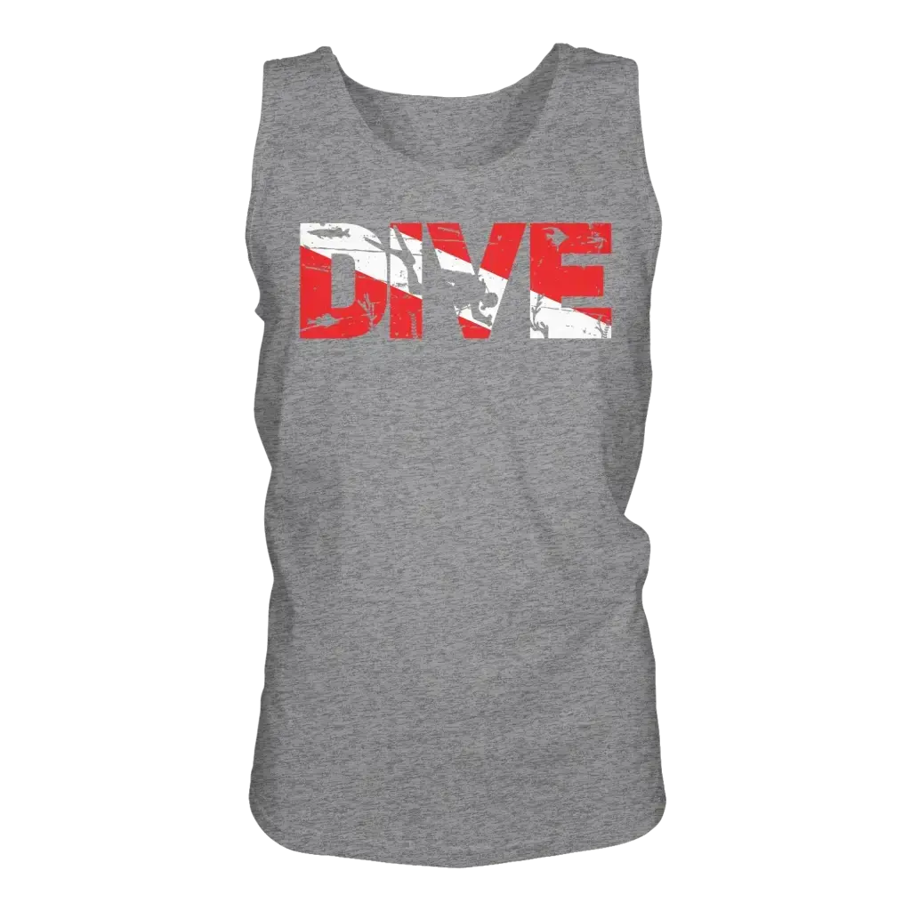 Dive Flag - Relaxed Tank Top - Tank-Tops
