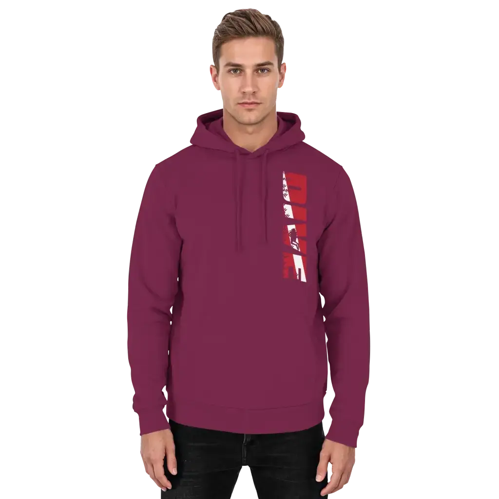Dive Side Print - Basic Unisex Hoodie - Hoodies