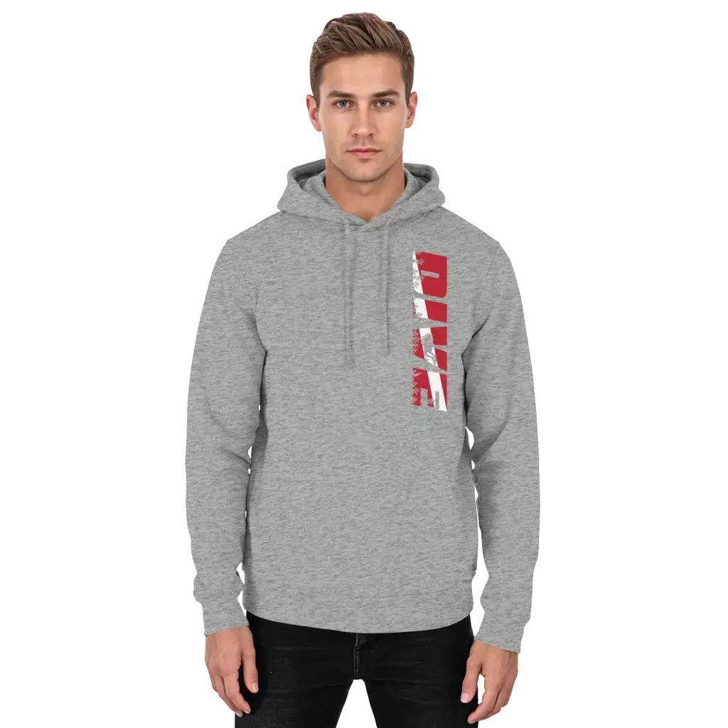 Dive Side Print - Basic Unisex Hoodie - Hoodies