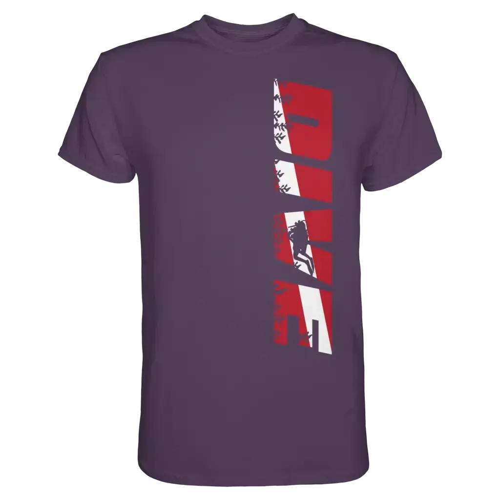 Dive Side Print - Premium Shirt - Unisex-Shirts