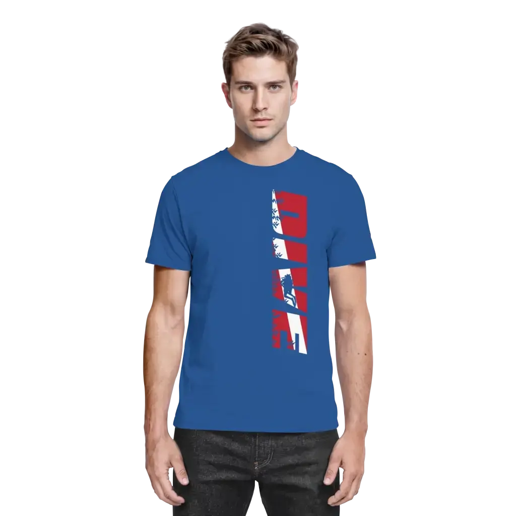 Dive Side Print - Premium Shirt - Unisex-Shirts