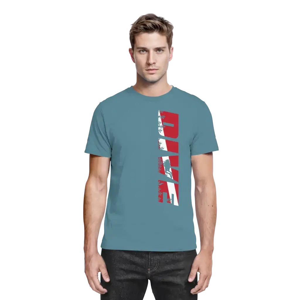 Dive Side Print - Premium Shirt - Unisex-Shirts