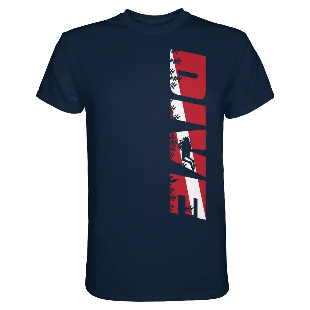 Dive Side Print - Premium Shirt - Unisex-Shirts