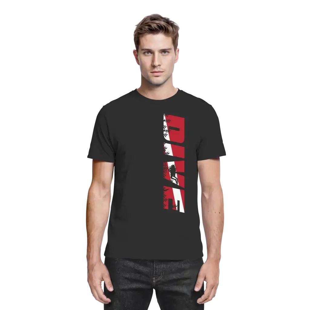 Dive Side Print - Premium Shirt - Unisex-Shirts