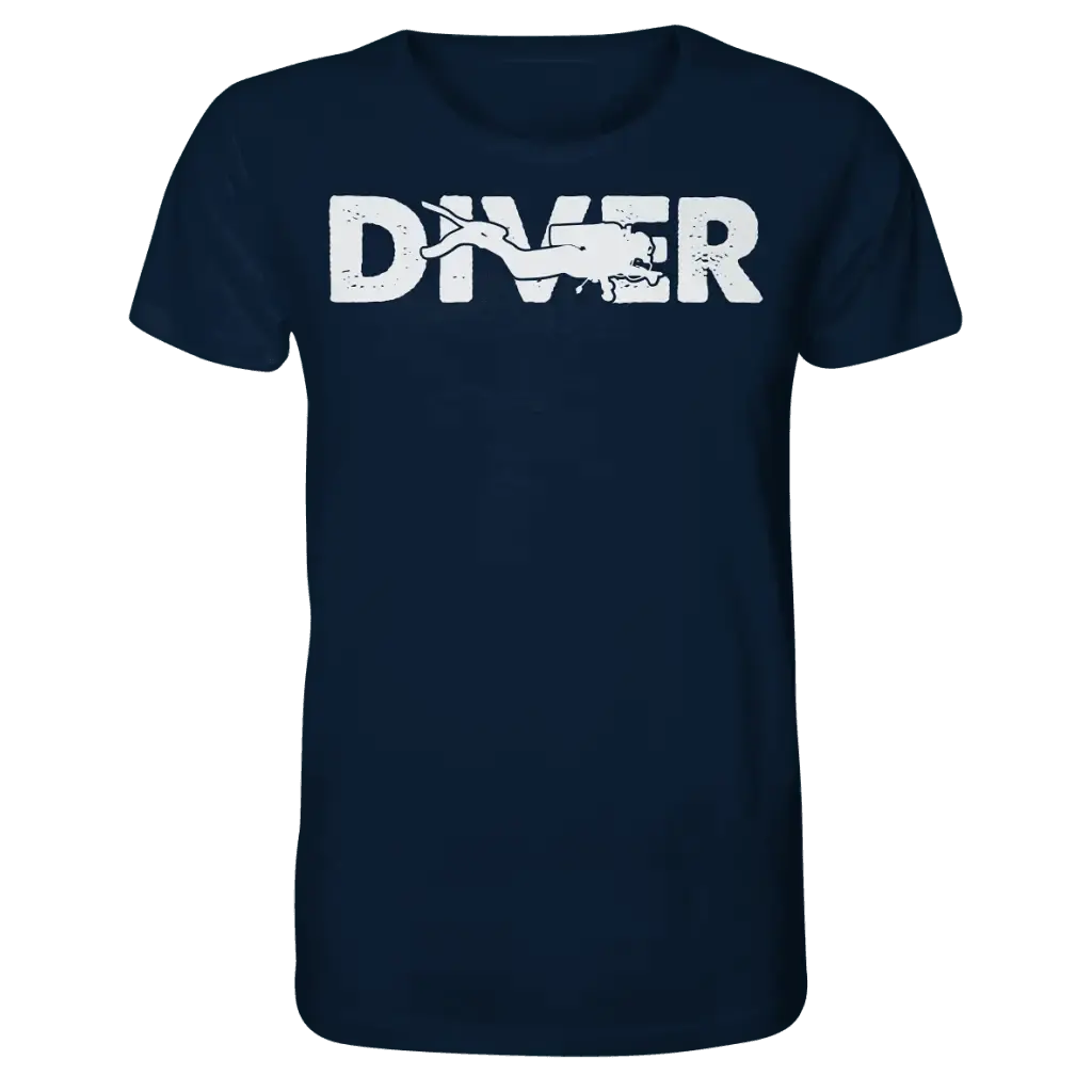 Diver - Taucher - Organic Shirt - French Navy / XS