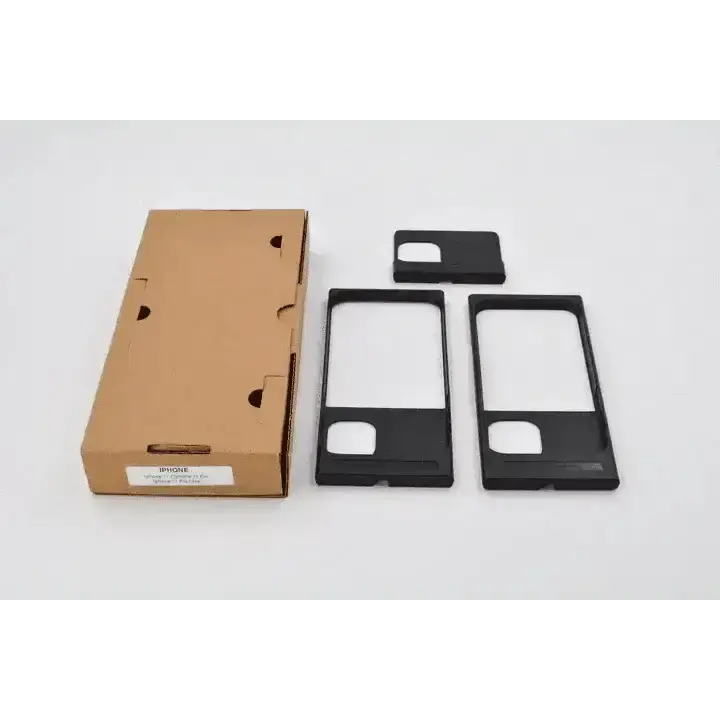 DiveVolk Telefon Adapter with packaging and components displayed.