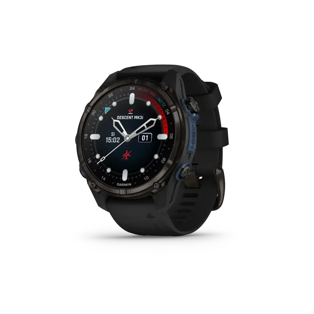 Garmin Descent™ Mk3i 43mm Graues DLC Titan mit schwarzem
