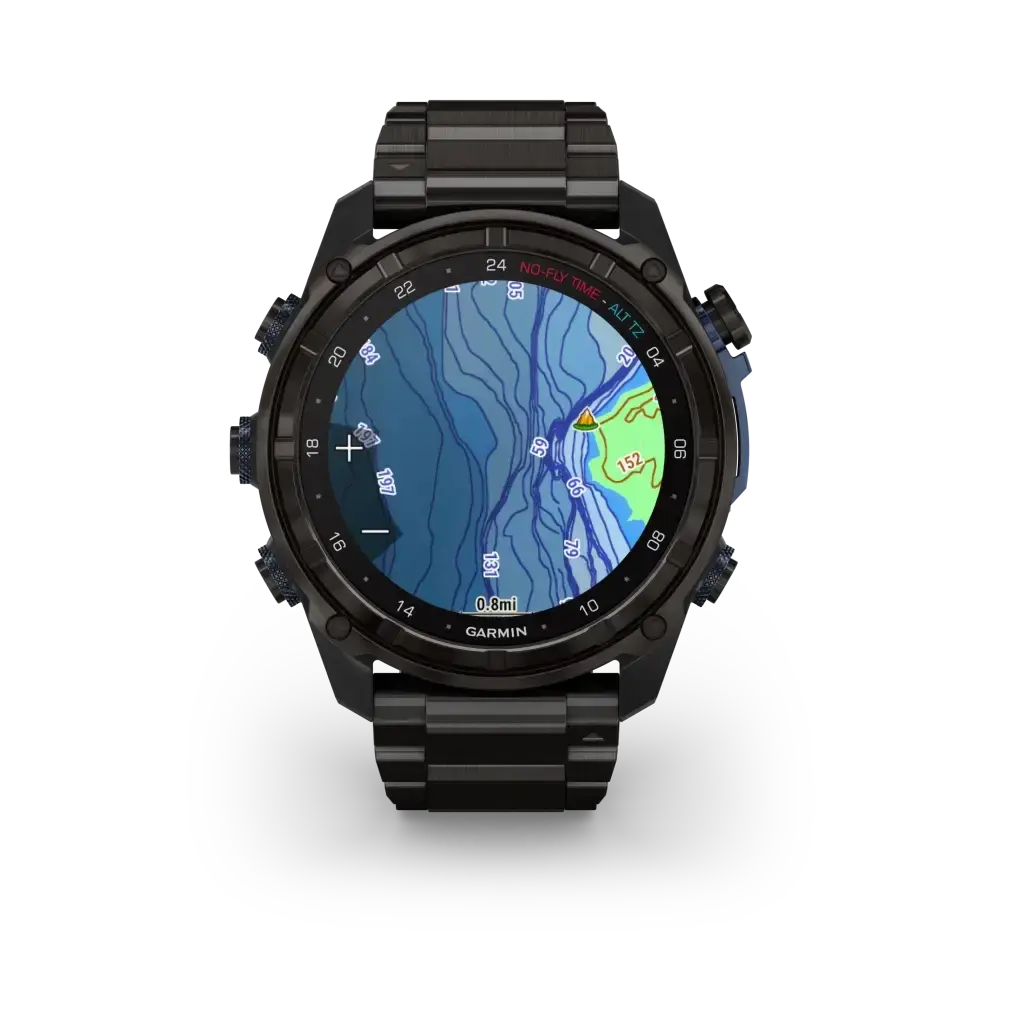 Garmin Descent™ Mk3i – 51 mm Graues DLC Titan mit DLC