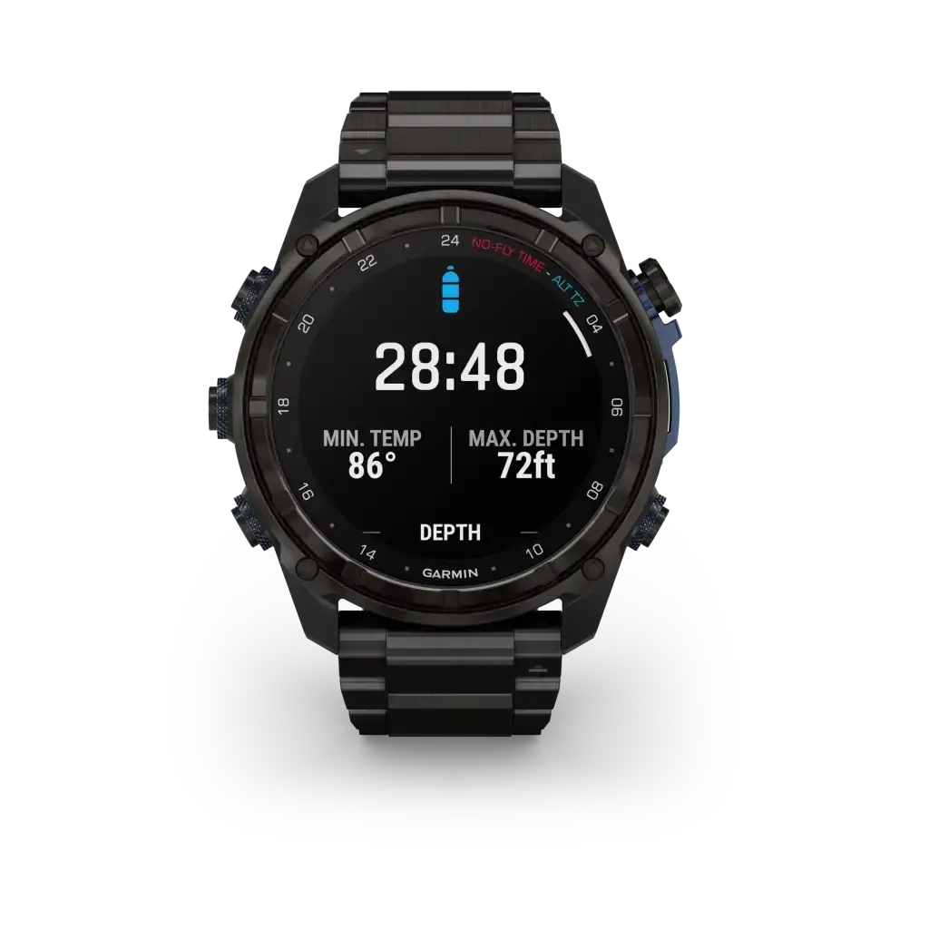 Garmin Descent™ Mk3i – 51 mm Graues DLC Titan mit DLC
