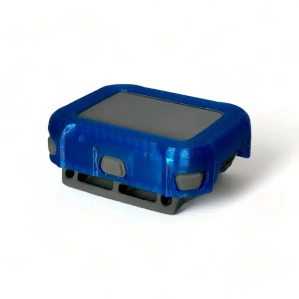 Hülle für Apeks DSX - Blau transparent - bewerbbar
