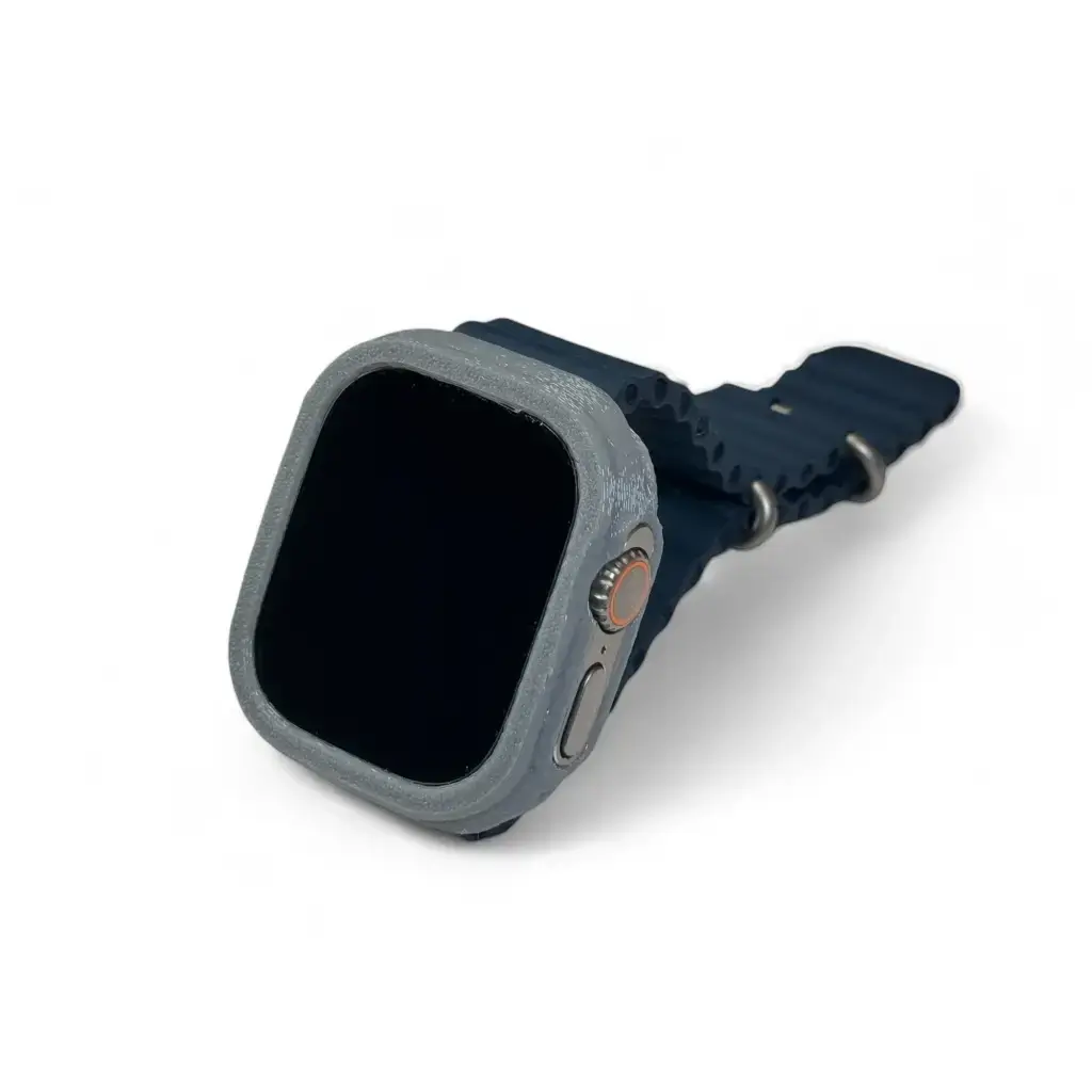 Hülle für Apple Watch Ultra - Grau - bewerbbar