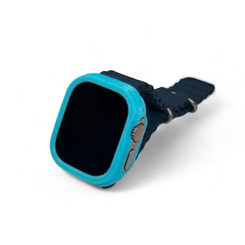 Hülle für Apple Watch Ultra - Türkis - bewerbbar