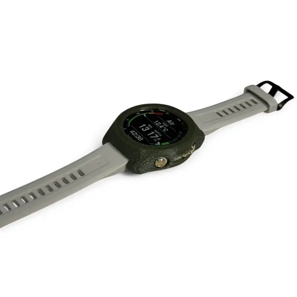 Hülle für Garmin MK3i 43mm - Oliv - bewerbbar