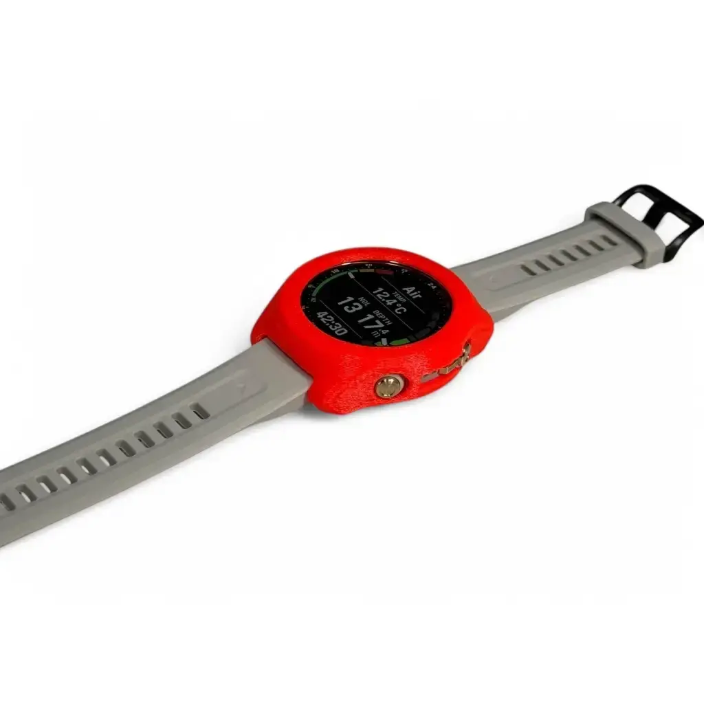 Hülle für Garmin MK3i 43mm - Neonorange - bewerbbar