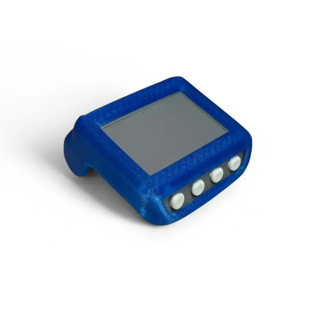 Hülle für Mares Genius - Blau transparent - bewerbbar