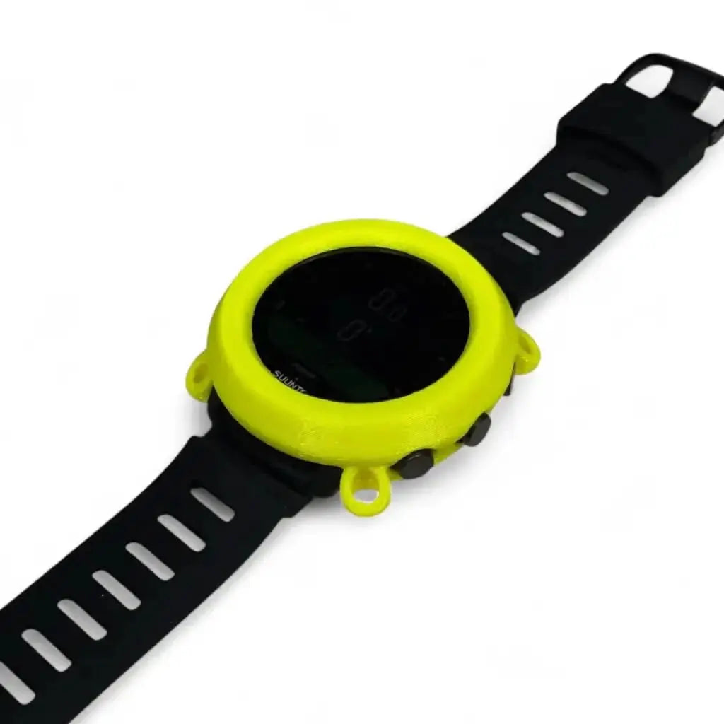 Hülle für Suunto D5 - Band + Bungeeösen - Gelb - aktiv