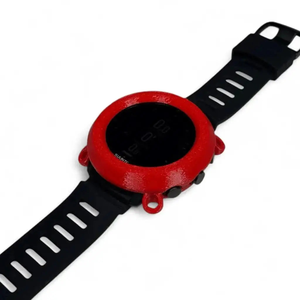 Hülle für Suunto D5 - Band + Bungeeösen - Rot - aktiv
