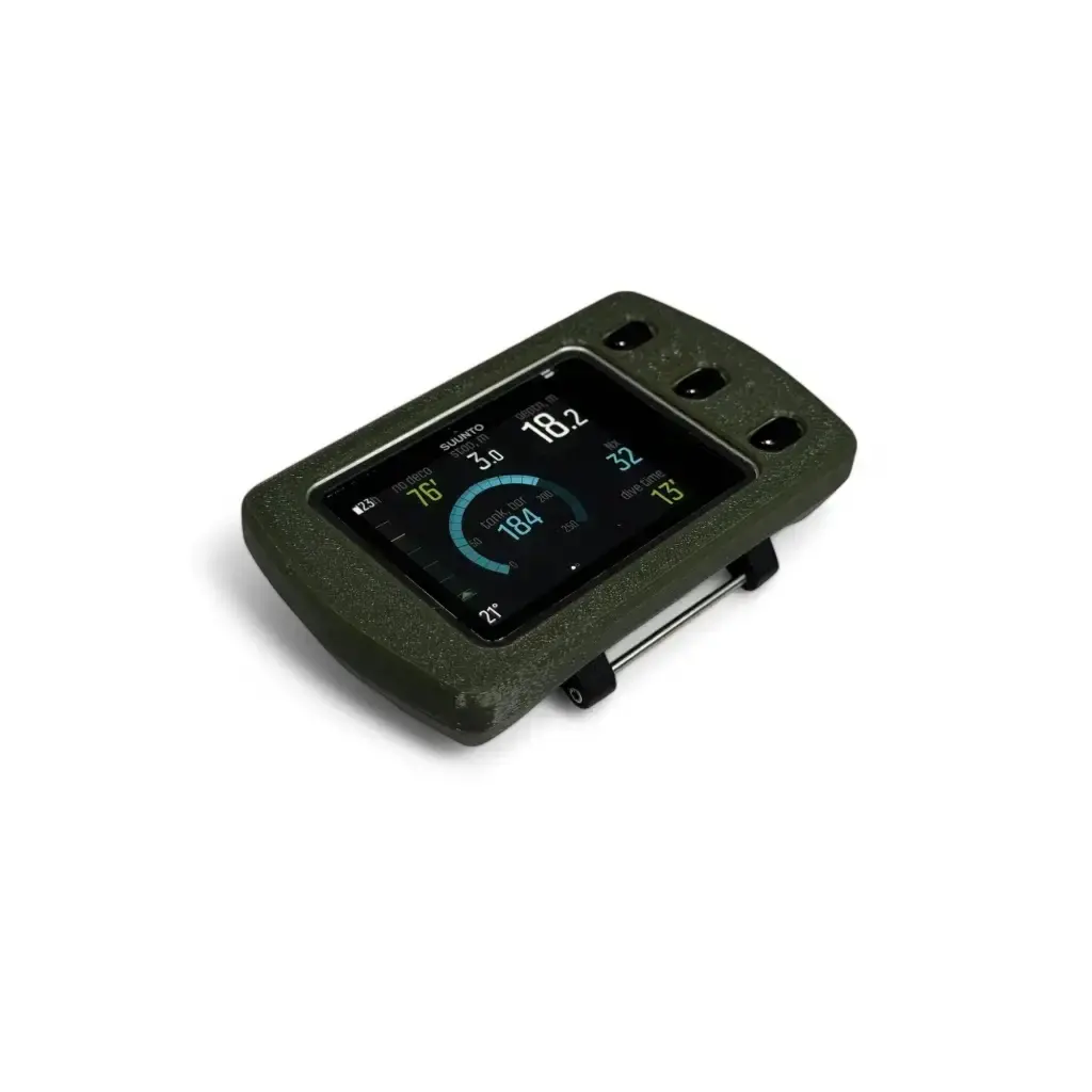 Hülle für Suunto Eon Steel - Oliv - bewerbbar