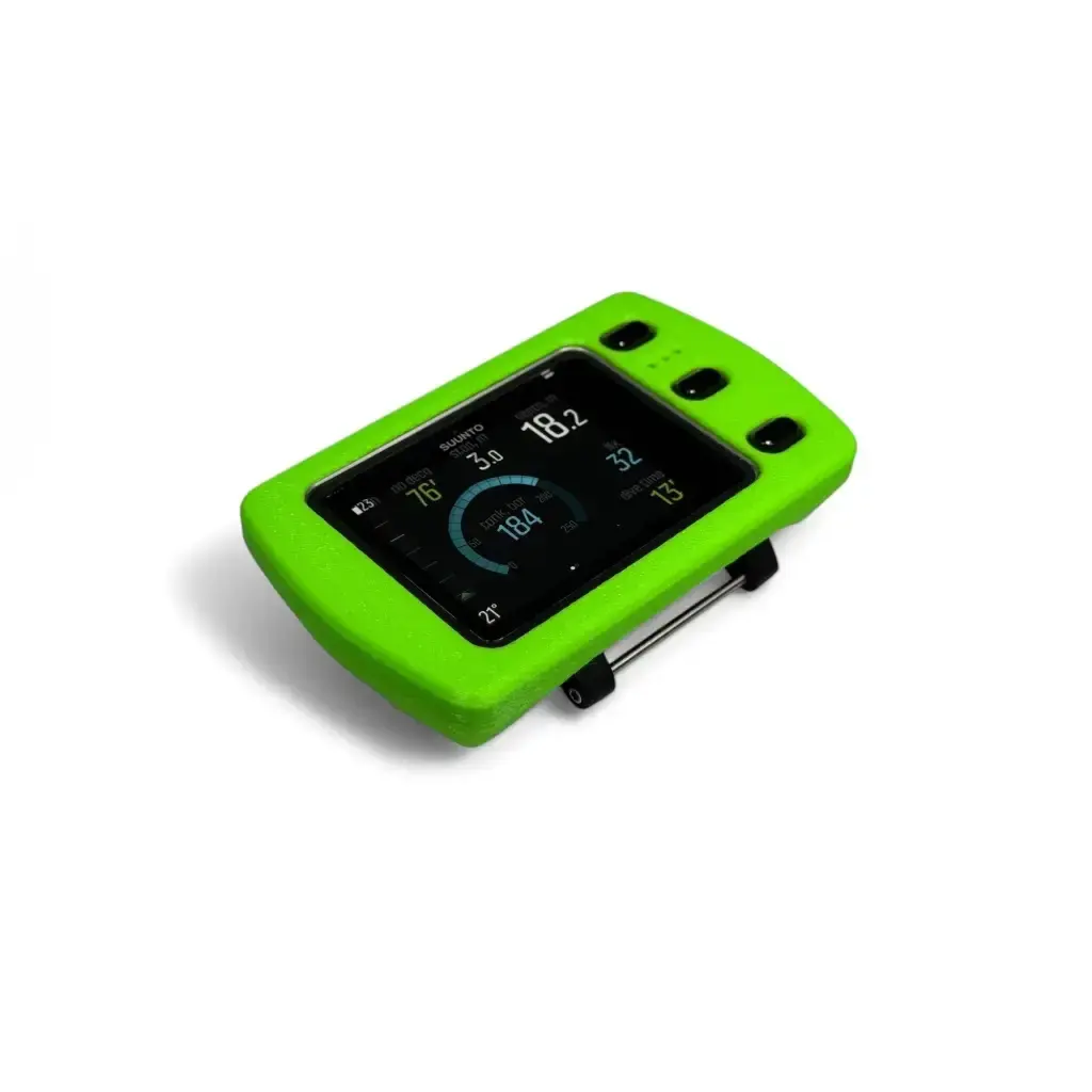 Hülle für Suunto Eon Steel - Neongrün - bewerbbar