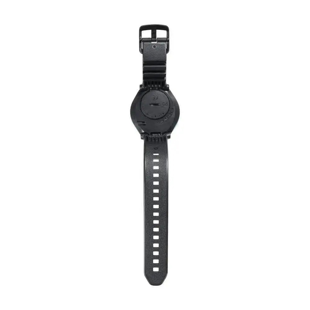 Mares Puck Lite dive computer with black detachable strap and sleek design.