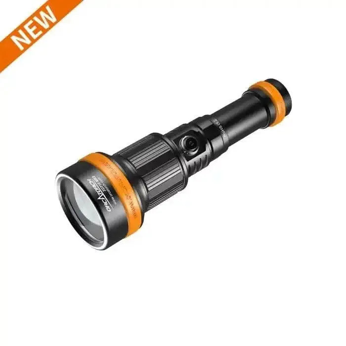OrcaTorch - ZD710 MK2 - Tauchlampe Set inkl. 2 Akkus - 3000
