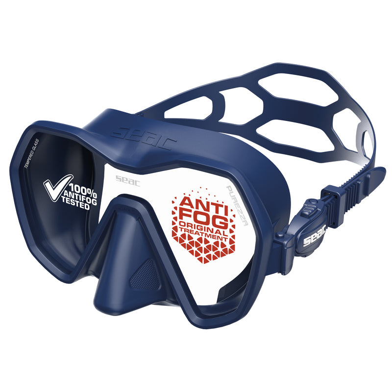 Seac Purezza Antifog Tauchmaske Blau