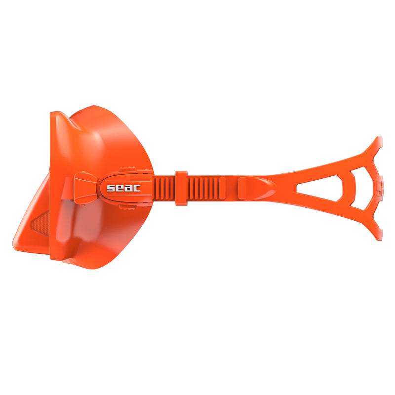 Seac Purezza Antifog Tauchmaske Orange – Seitenansicht