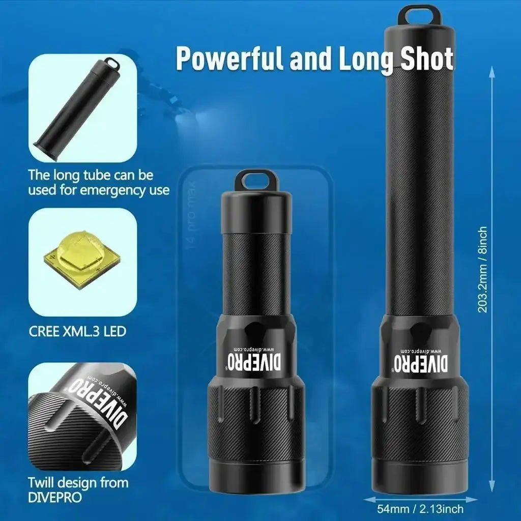 Tauchlampe DIVEPRO D18 Plus von Divepro - Jetzt kaufen