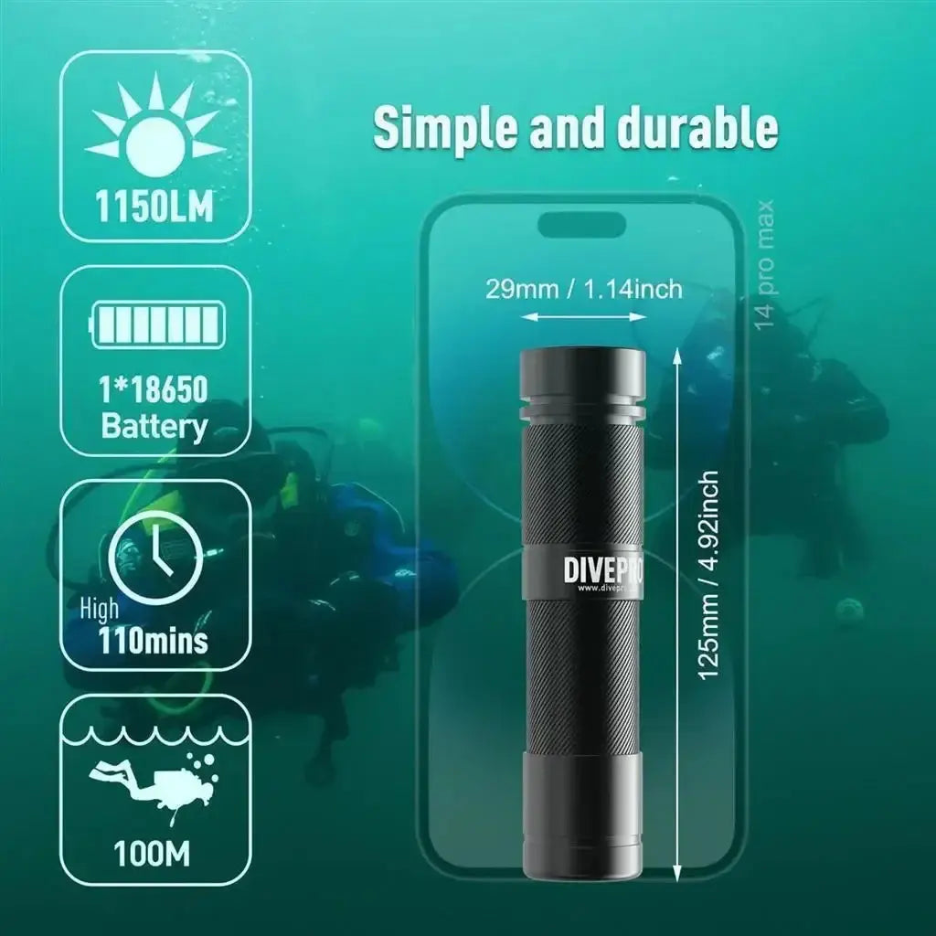 Tauchlampe DIVEPRO D5-3 von Divepro - Jetzt kaufen