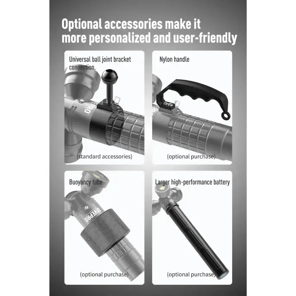 Videoleuchte V360 Pro von Divepro - Jetzt kaufen